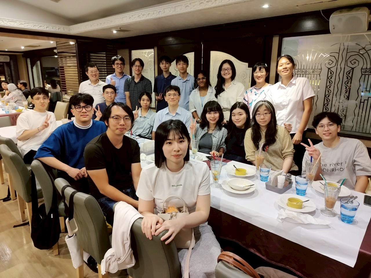 Laboratory dinner gathering